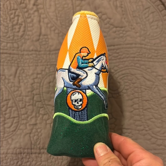 Kentucky Derby Swag Golf Putter Cover - Picture 2 of 6